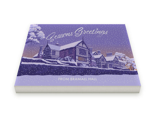 Seasons Greetings from Bramall Hall Canvas