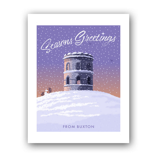 Seasons Greetings from Buxton Art Print