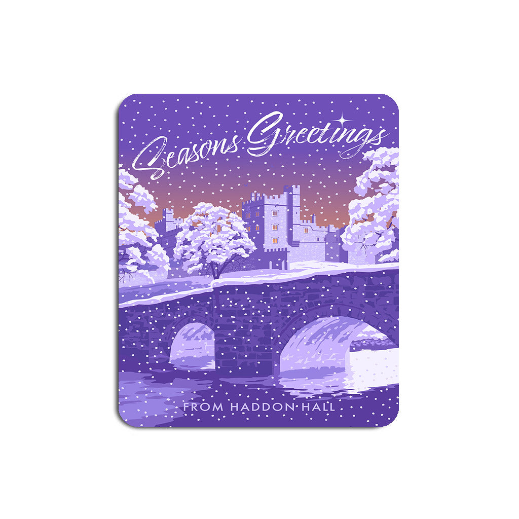 Seasons Greetings from Haddon Hall Mouse Mat