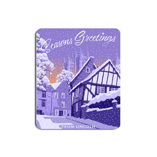 Seasons Greetings from Lincoln Mouse Mat