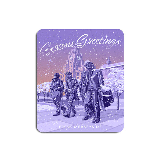 Seasons Greetings from Liverpool Mouse Mat
