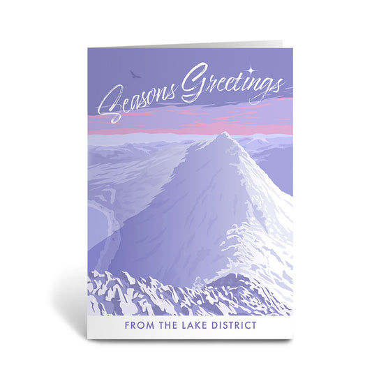 Seasons Greetings from the Lake District Greeting Card 7x5