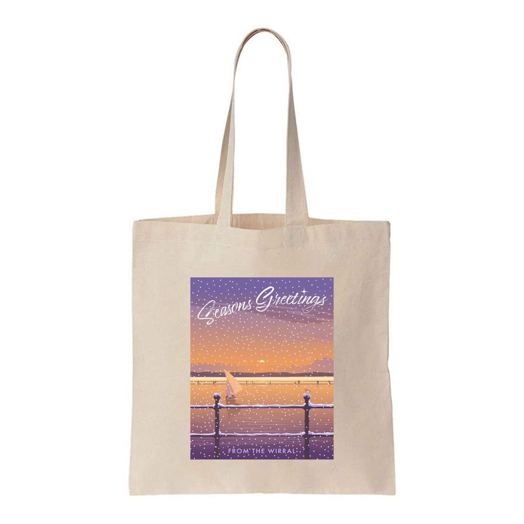 Seasons Greetings from The Wirral Tote Bag