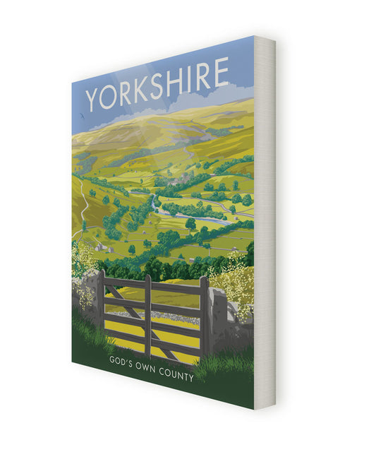 Yorkshire, God's Own Country Canvas