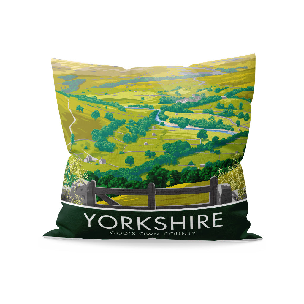 Yorkshire, God's Own Country Cushion